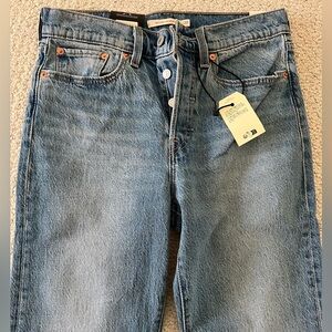 Levi's Light Blue Straight Leg Jeans